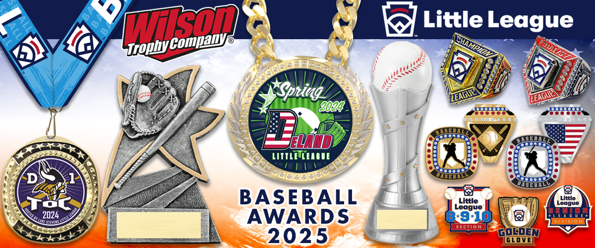 Baseball Awards, Trophies, and Medals