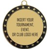 Custom Soccer Medal with Club, Tournament, or Team Logo