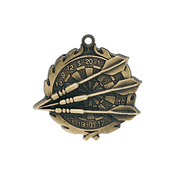 wreath-series-darts-medal