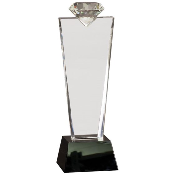 Crystal Gift Award with Custom Engraving