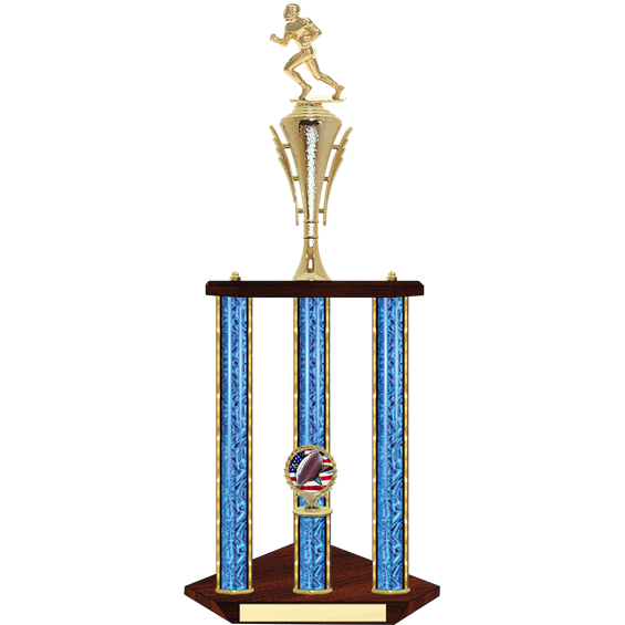 Three Post Trophy Series Football Wilson Trophy