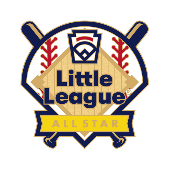 Little League Baseball Tournament Pin Series All Star New Logo