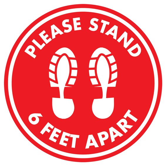 SocialDistancingFloorMarker