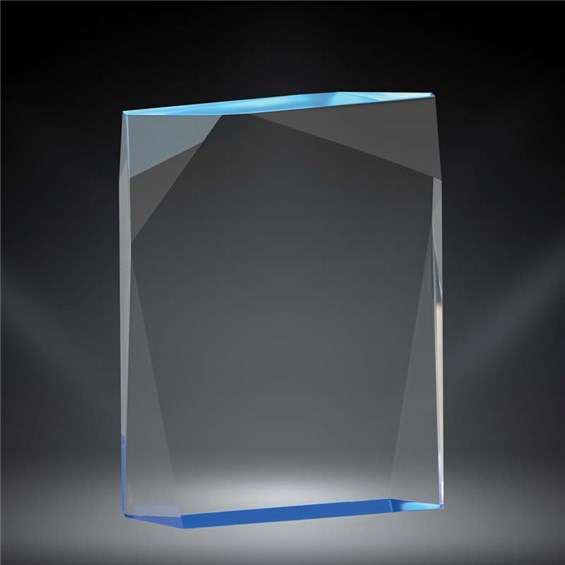 Blue spectra prism acrylic