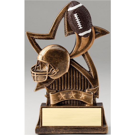 bronze-star-resin-series-football