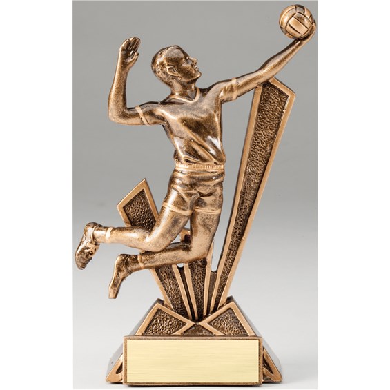bronze-checkmate-resin-series-volleyball