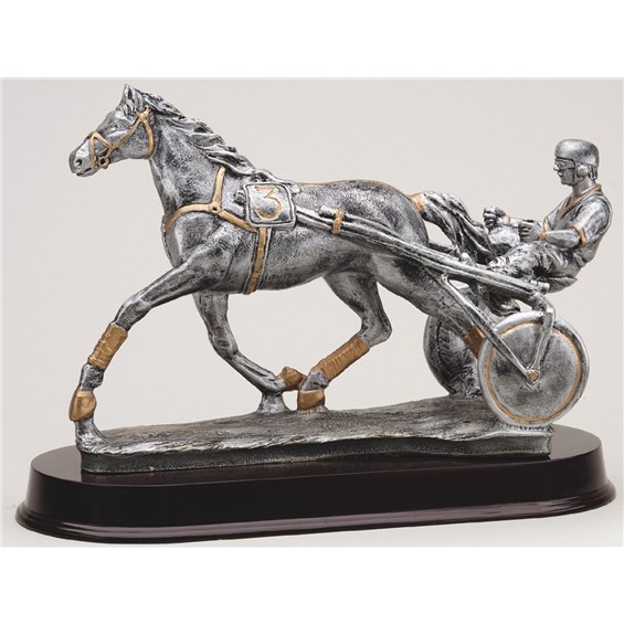 antique-action-resin-series-horse-cart
