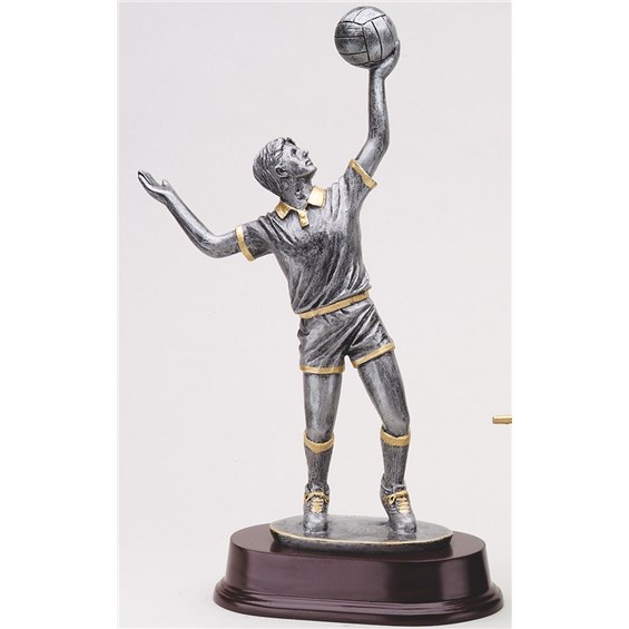 antique-action-resin-series-volleyball-serving