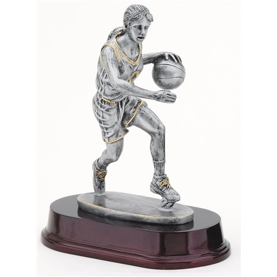 antique-action-resin-series-basketball-female-dribble
