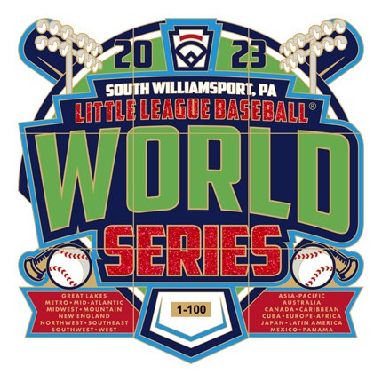 MLB World Series Trophy Pin