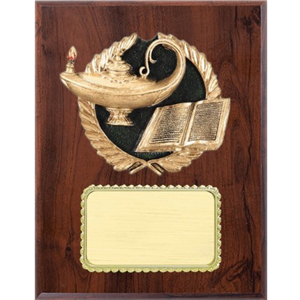 resin-plaque-series-lamp-of-knowledge