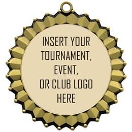 Custom Gold Soccer Medal