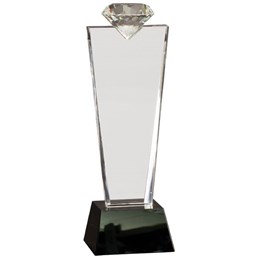 Crystal Gift Award with Custom Engraving
