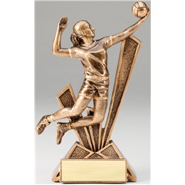 bronze-checkmate-resin-series-volleyball-female