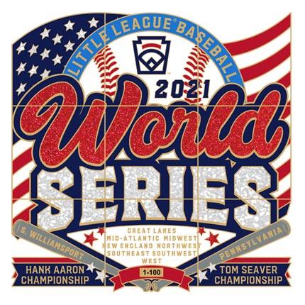 2021 9 PIECE WORLD SERIES PIN SET