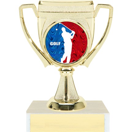 Victory Cup Insert Trophy Series - Golf