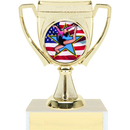 Victory Cup Insert Trophy Series - Gymnastics