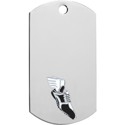 Chrome Dog Tag Series - Track