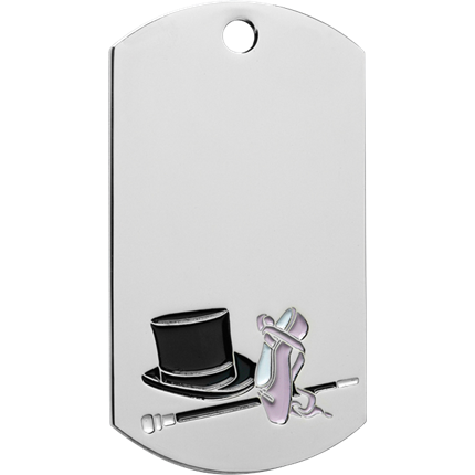 Chrome Dog Tag Series - Dance