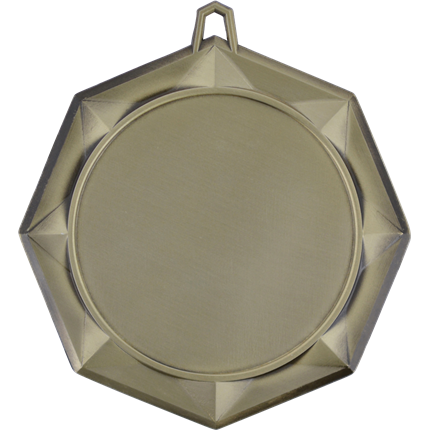 Octagon Insert Medal - 2