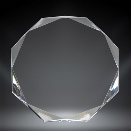 Octogon Acrylic Recognition Award