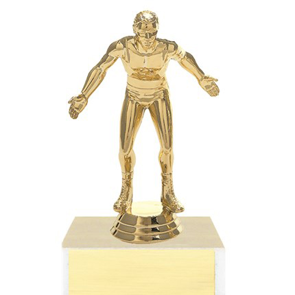 Figure on Base Trophy Series - Wrestling