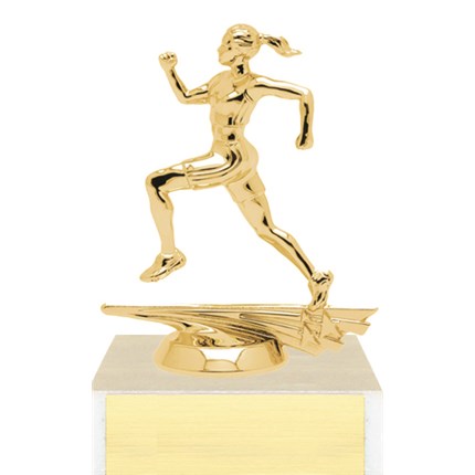 Figure on Base Trophy Series - Track