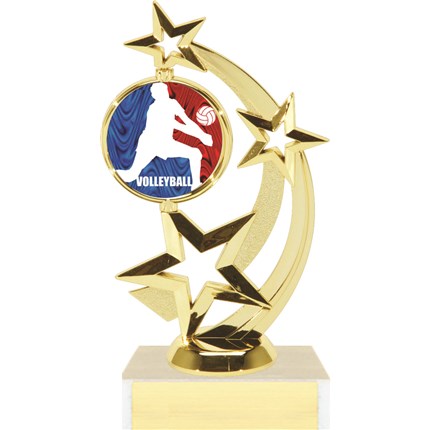 Astro Star Figure Trophy Series - Volleyball