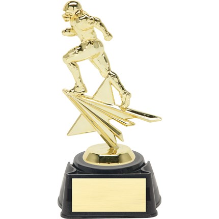 Football Trophy on Base