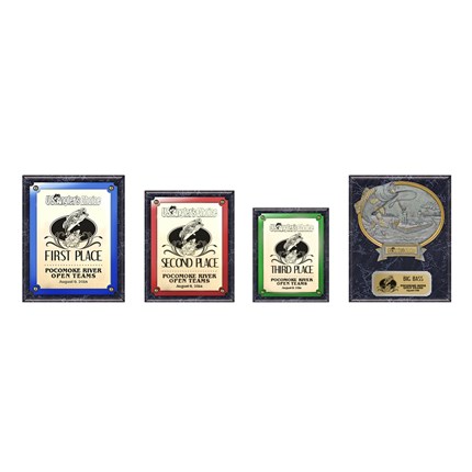 US Angler's Choice Plaque Series - Package 1 - Marble