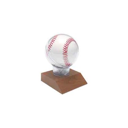 PRE-ASSEMBLED ALL STAR BASEBALL HOLDERS - DISPLAY CASE