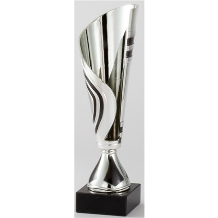 Contemporary Plastic Cup Design Silver - 11.50