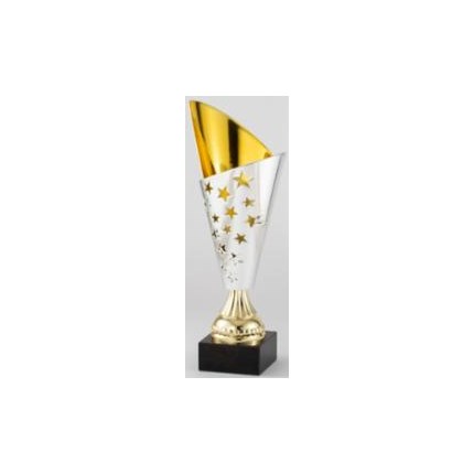 Plastic Star Cups White Series