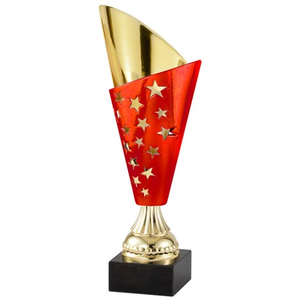 Plastic Star Cups Red Series