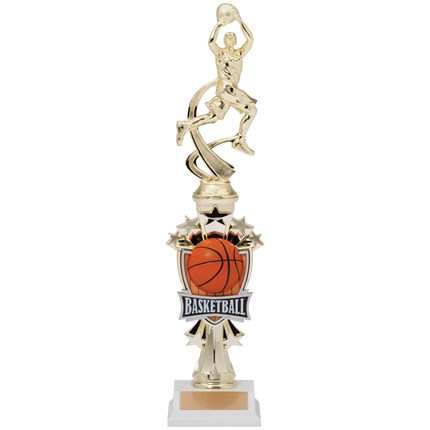 Basketball Trophy - Riser Series