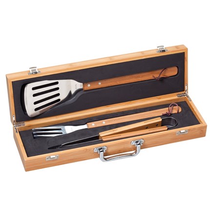 BBQ GIFT SET - BAMBOO