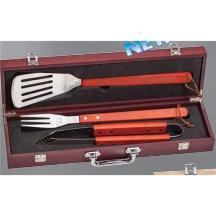 BBQ GIFT SET - ROSEWOOD