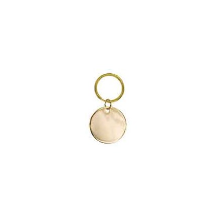 BRASS KEYCHAIN - CIRCLE
