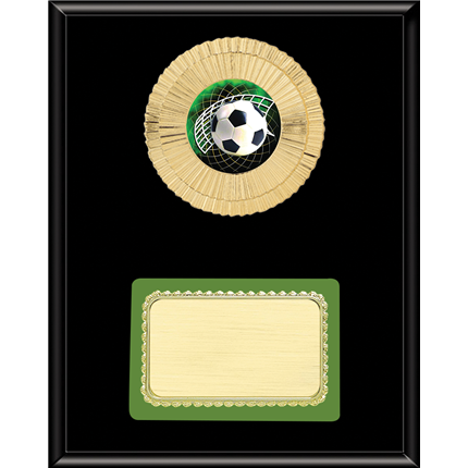 Mylar Plaque Mount Series - Soccer
