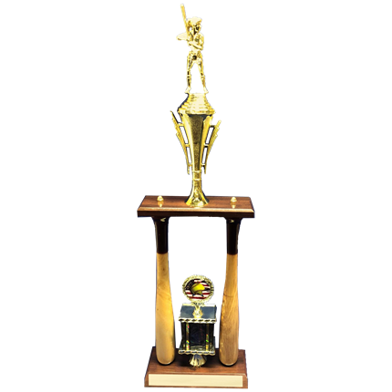 Two Post Bat Trophy Series - Baseball/Softball