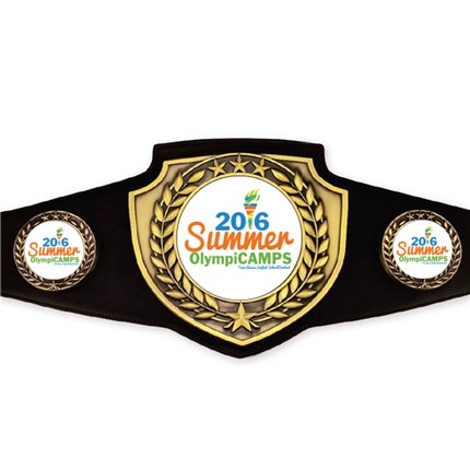 Championship Belt Series - Custom Art (Antique Gold)
