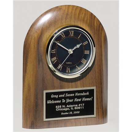 CLOCK - WALNUT