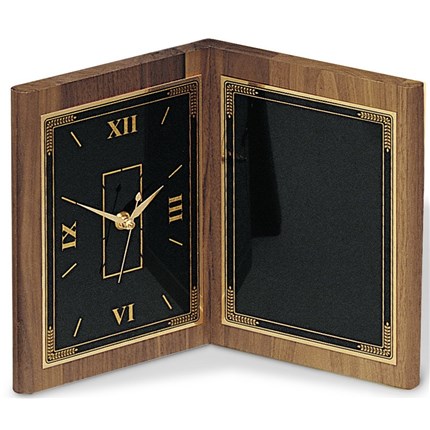 CLOCK - WALNUT