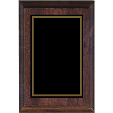 CLOSEOUT LASER PLAQUE - WALNUT