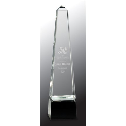 Recognition Award - Crystal - Obelisk