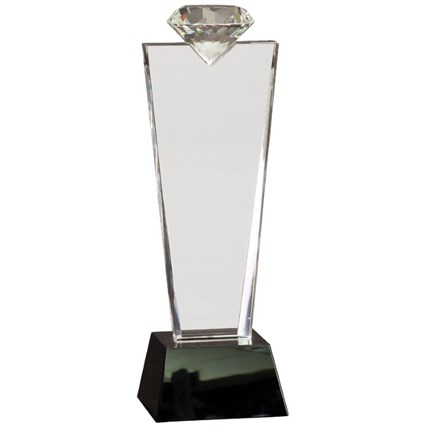 Diamond Top Crystal Award
