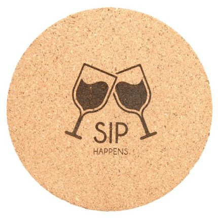 Customizable Cork Coaster - 4