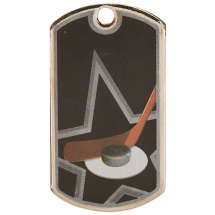 Star Dog Tags Series - Hockey
