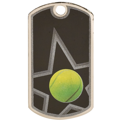 Star Dog Tags Series - Tennis