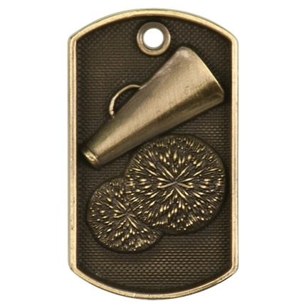 3d Dog Tags Series - Cheer